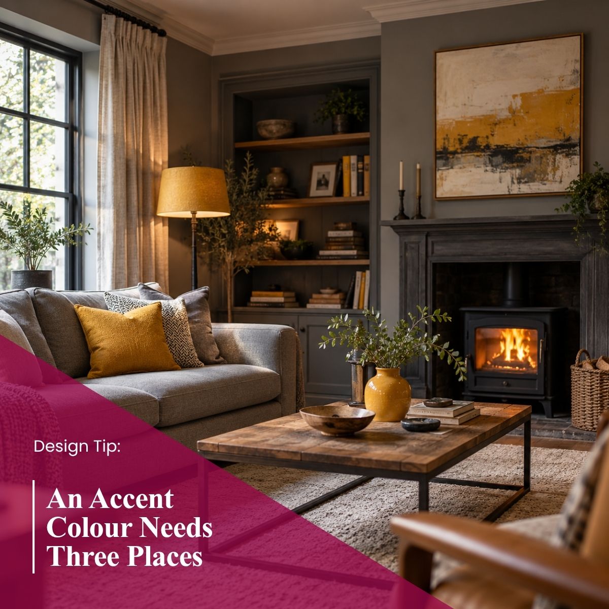 An Accent Colour Needs Three Places