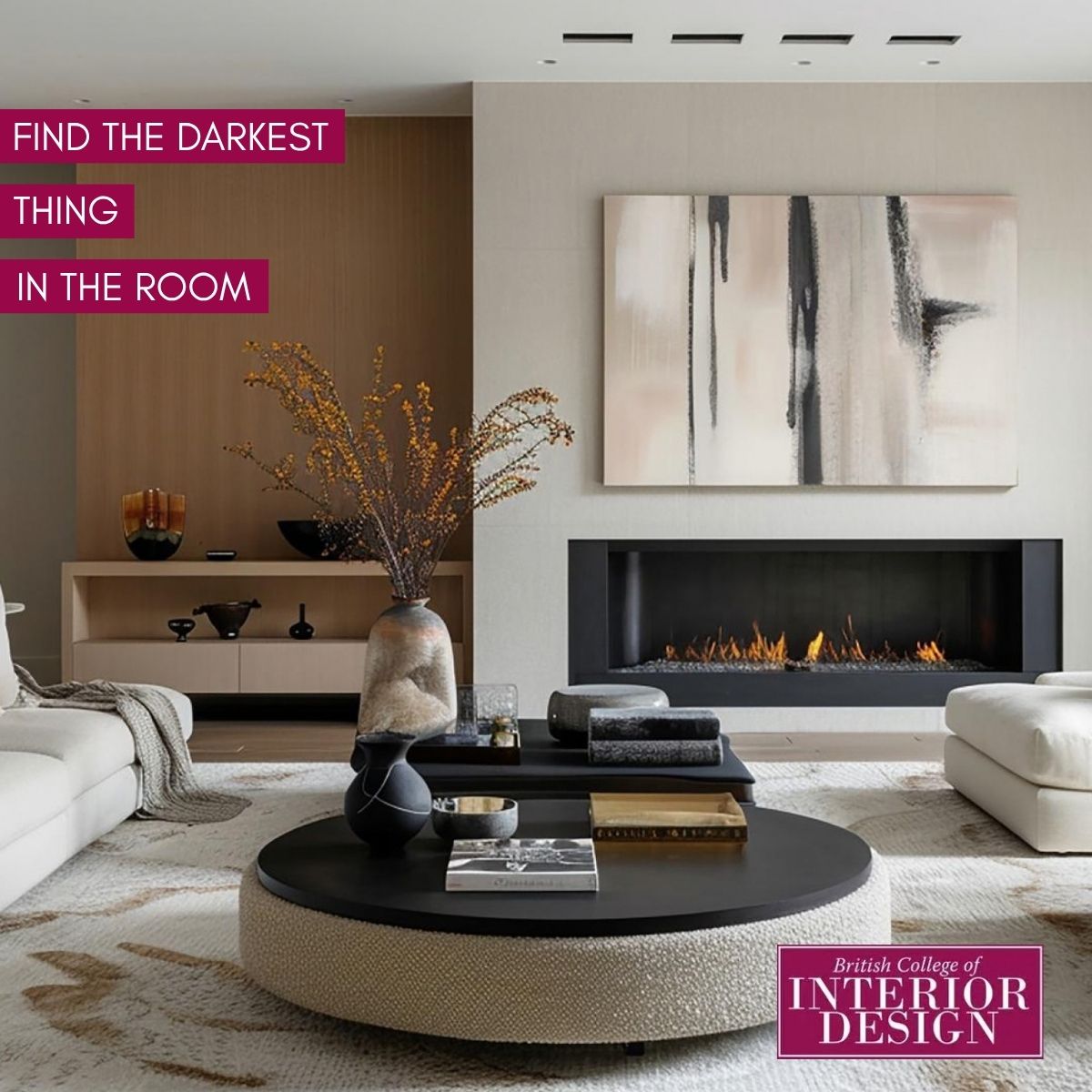 Find the Darkest Thing in the Room