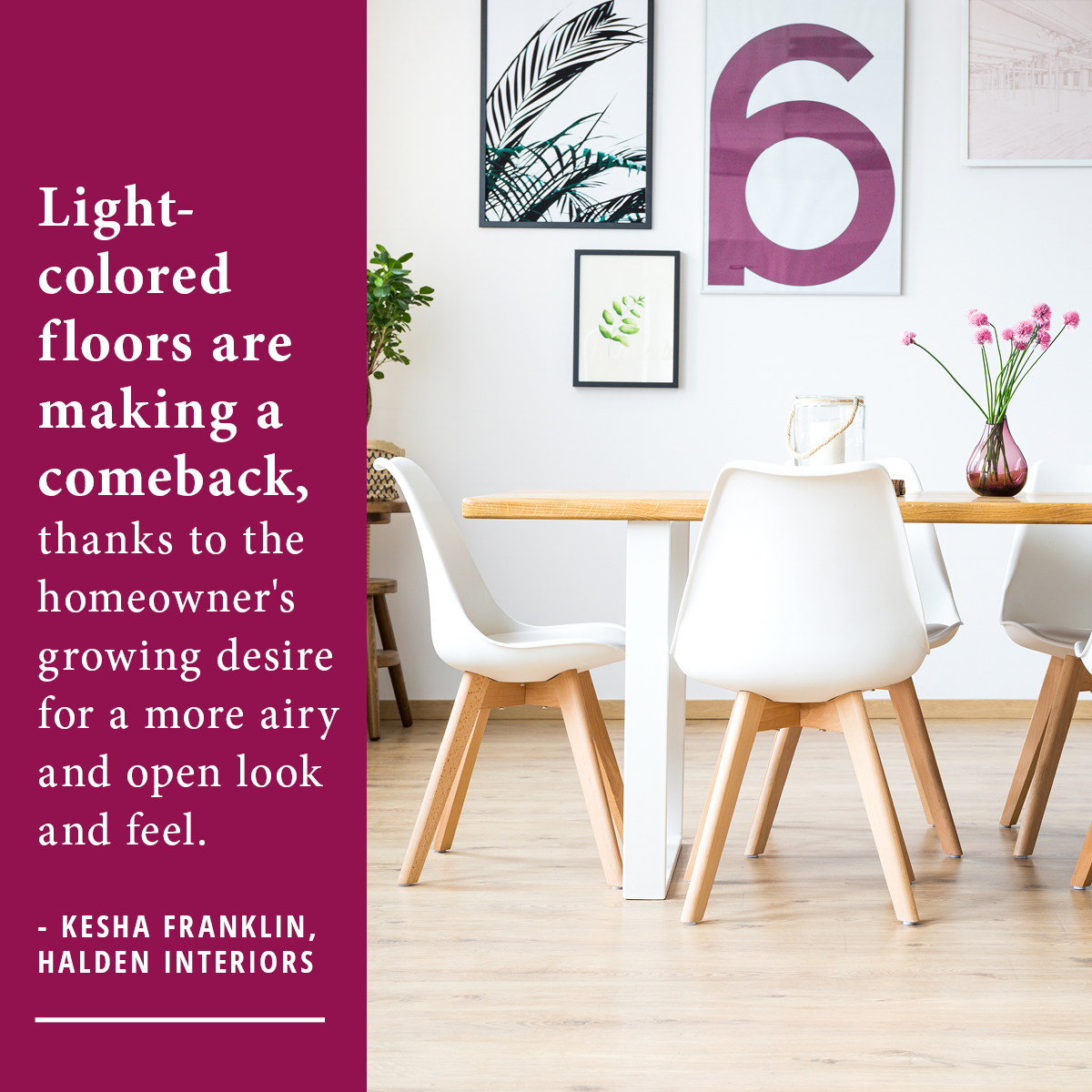 Light-Coloured Floors