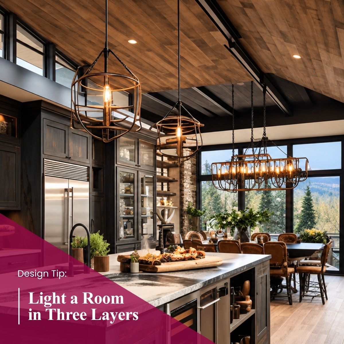 Light a Room in Three Layers