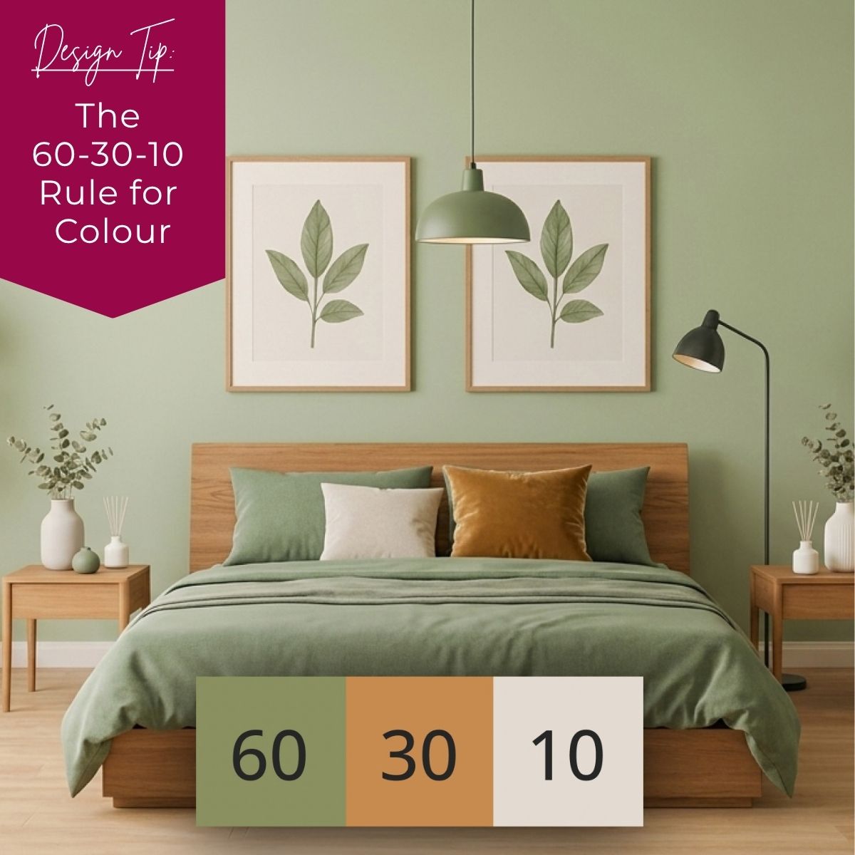 The 60-30-10 Rule for Colour