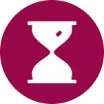 British College of Interior Design hourglass icon
